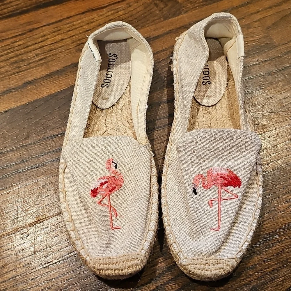 SOLUDOS Flamingo Espadrilles